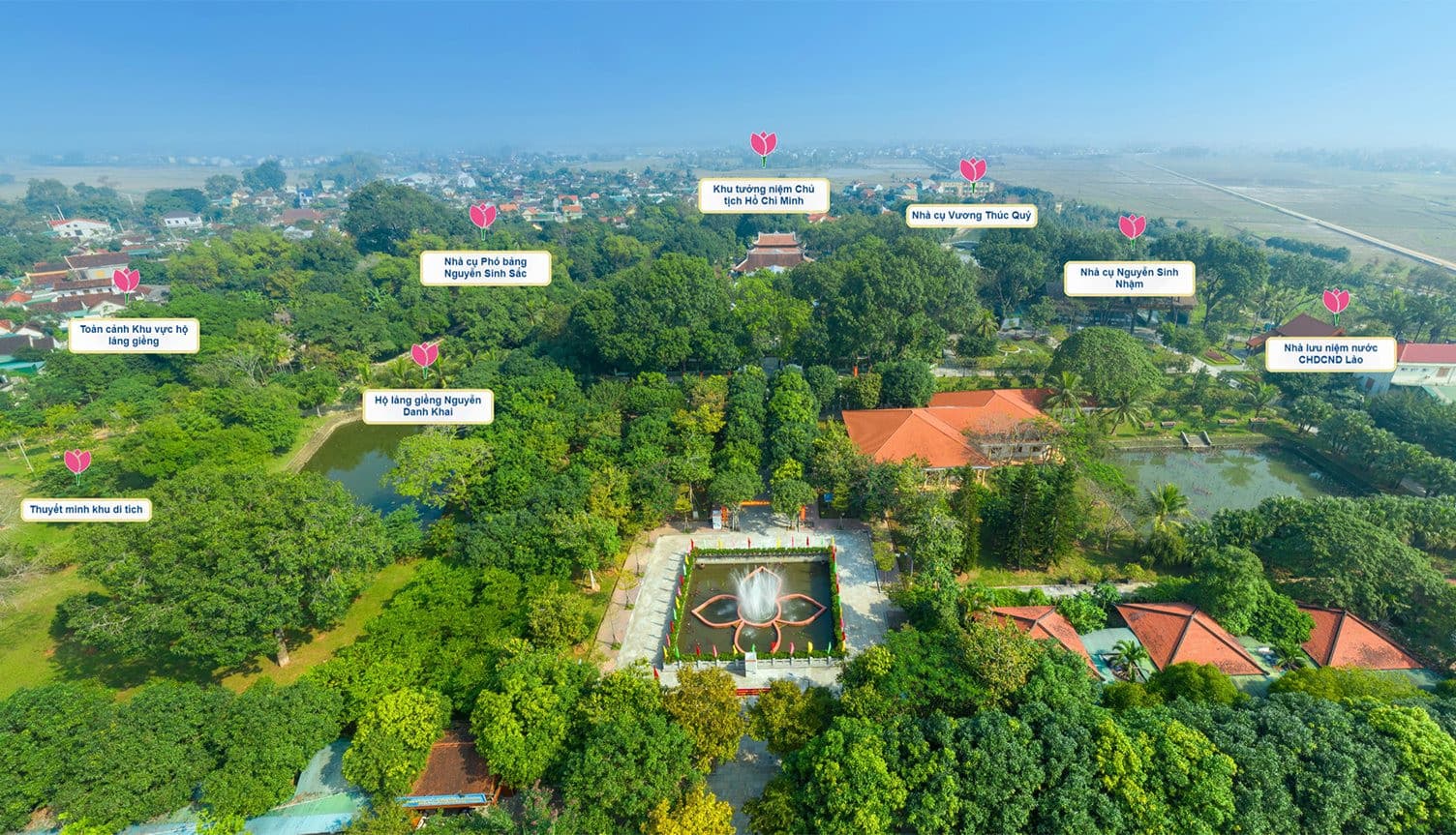 Khu Di tích Kim Liên - Quê Nội Bác Hồ Chí Minh